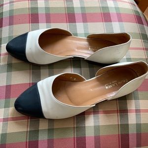Ralph Lauren Blue & White flats